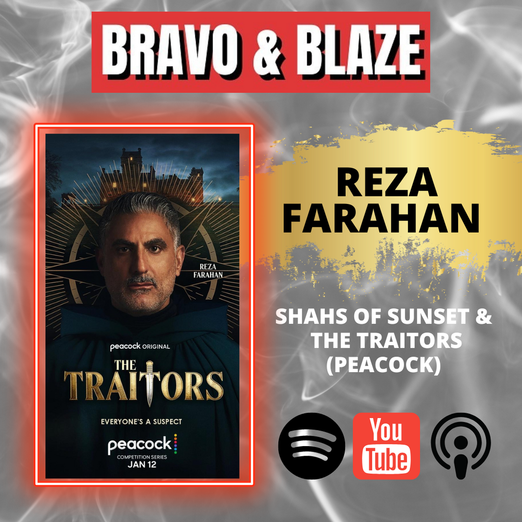 THRIVING (not surviving) with Reza Farahan of Shahs of Sunset & THE TRAITORS on Peacock TV