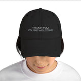 RHOBH Denise Richards Thank You You're Welcome Distressed Dad Hat
