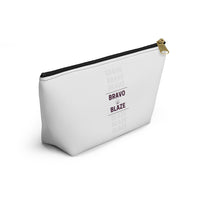 Bravo & Blaze Stash Bag Accessory Pouch w T-bottom