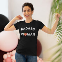 Badass Woman Women's Triblend Tee