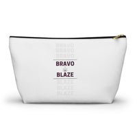 Bravo & Blaze Stash Bag Accessory Pouch w T-bottom