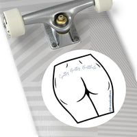 Bravo TV RHOBH Sutty Butty Butthole Round Vinyl Stickers