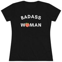 Badass Woman Women's Triblend Tee
