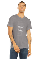 Bravo & Blaze College Triblend Unisex Crewneck T-shirt