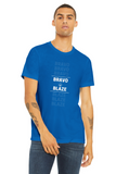 Bravo & Blaze College Triblend Unisex Crewneck T-shirt