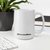 Bravo TV RHONJ Hypocrite White glossy mug