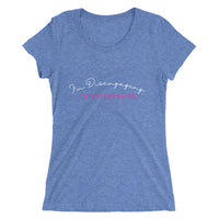 Bravo TV RHOSLC I'm Disengaging Ladies' short sleeve t-shirt