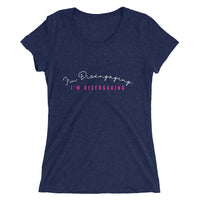 Bravo TV RHOSLC I'm Disengaging Ladies' short sleeve t-shirt