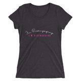 Bravo TV RHOSLC I'm Disengaging Ladies' short sleeve t-shirt